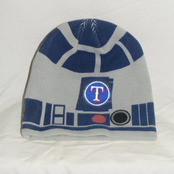 Texas Rangers R2-D2 Beanie, 9/6/14, SGA Star Wars - Picture 10 of 12